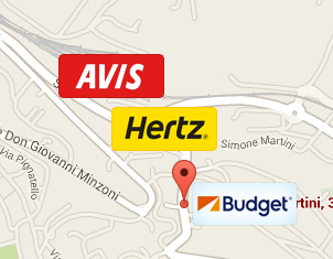 car rental pickup siena